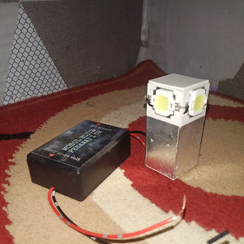 isi lampu rotari rakitan dengan led hpl 12/24 volt