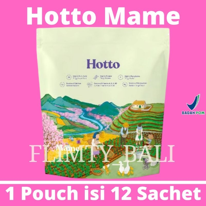 

Hotto Mame Protein Multigrain with EDAMAME 1 Pouch