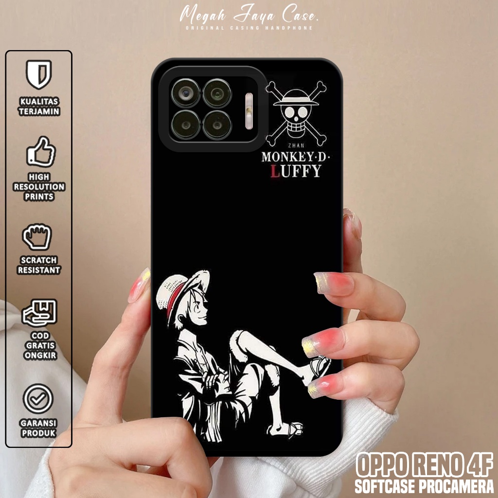Softcase OPPO RENO 4F - Case Hp OPPO RENO 4F Motif OP - Silikon Hp OPPO RENO 4F - Casing OPPO RENO 4