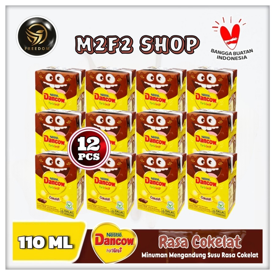 

Susu Dancow Kotak Fortigro Cokelat UHT - 110 ml (Kemasan 12 Pcs)