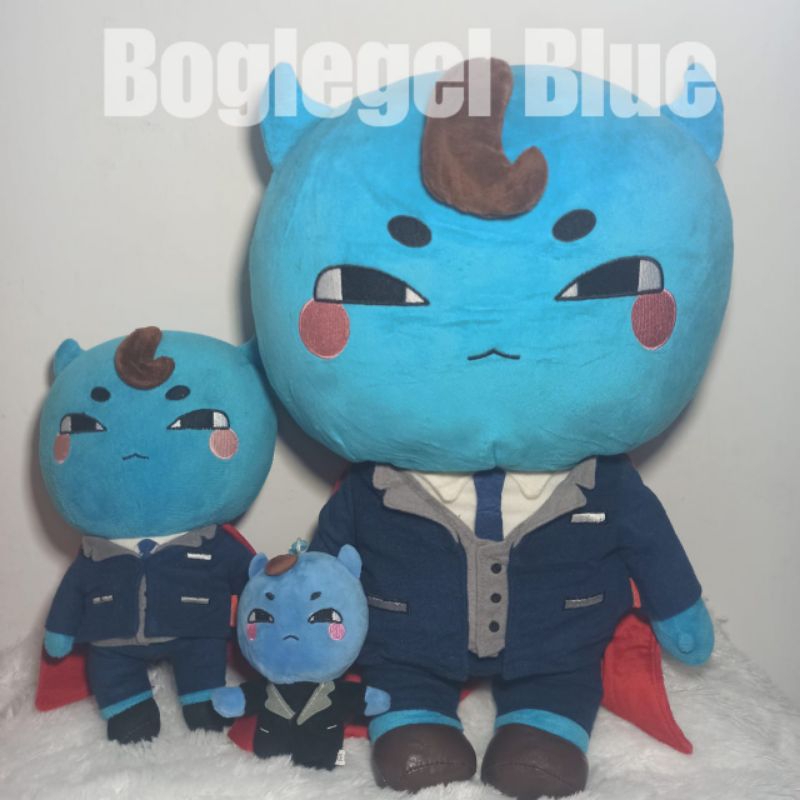 boneka goblin boglegel blue plush doll ori