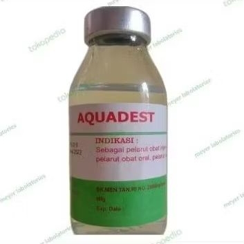 AQUADEST (Pelarut obat Hewan) @100 ml