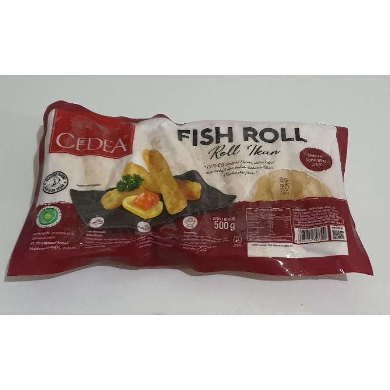 

Cedea Fish Roll 500gr / Cedea Roll Ikan 500gr - Frozen Food