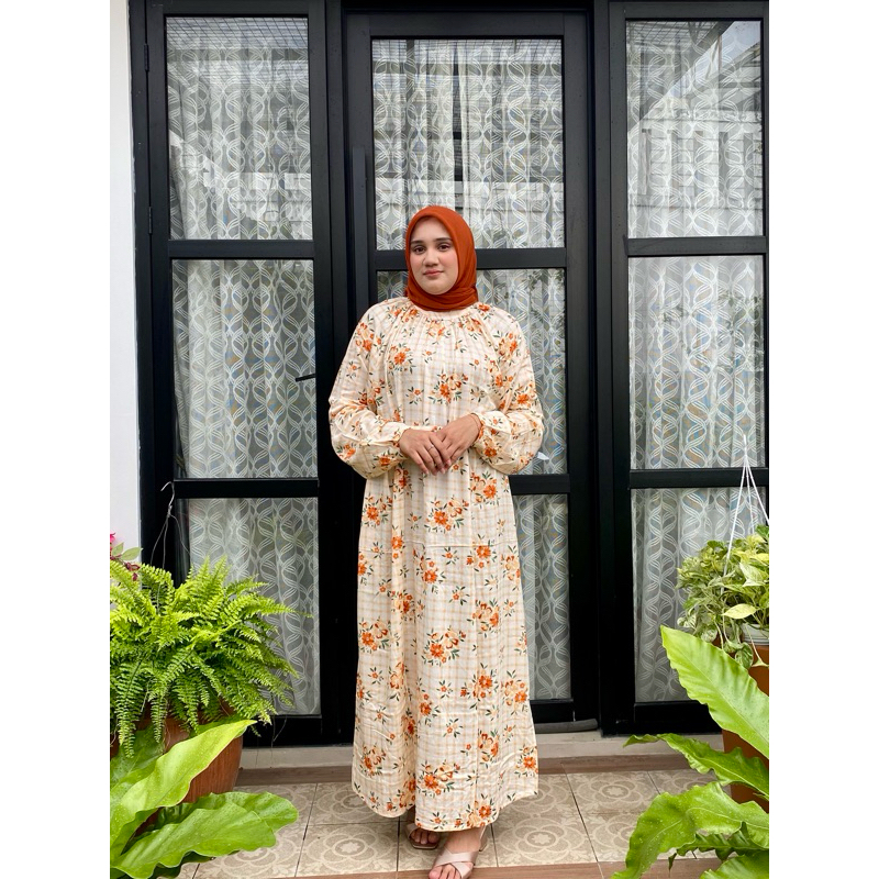 Salma Dress - Gamis Rayon Premium