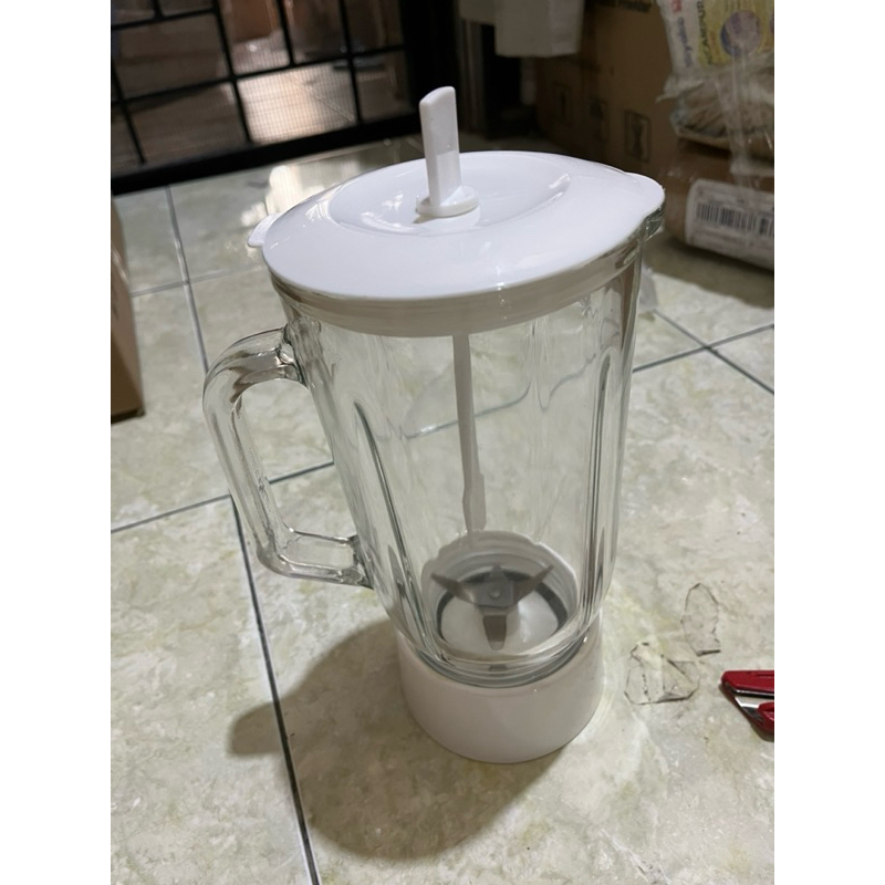 SET JAR BLENDER PANASONIC MX-T1GN NATIONAL NIKO MIY*KO DL BLENDER PANASONIC GELAS KACA LENGKAP