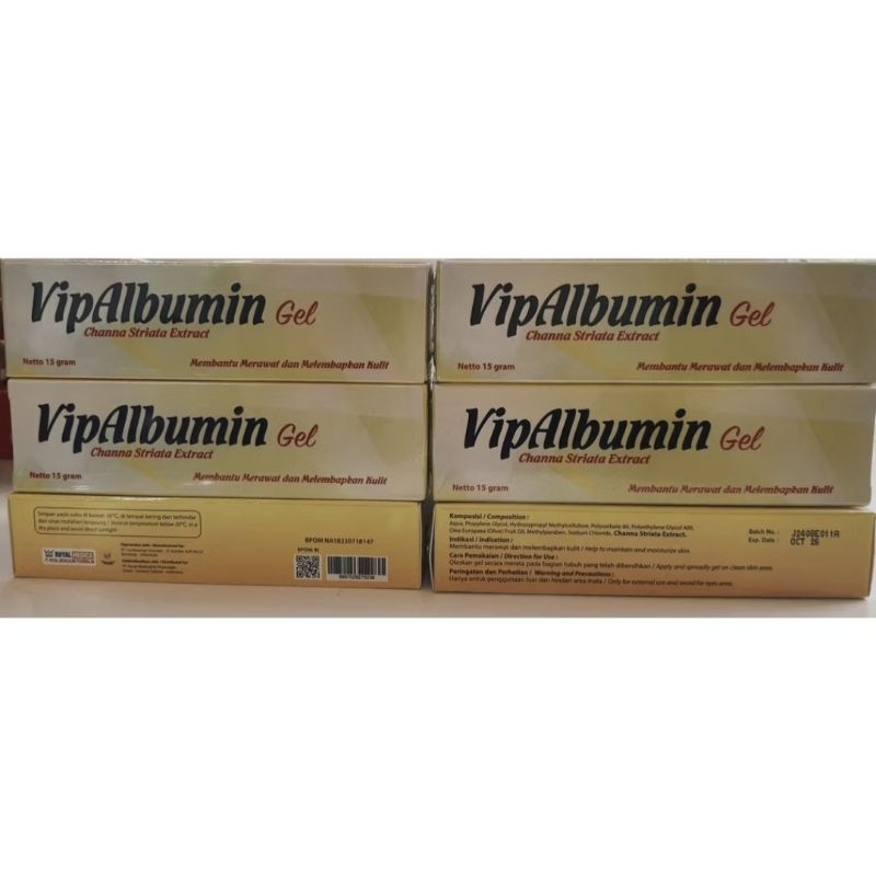 VIPALBUMIN GEL / SALEP EKTRAK IKAN GABUS
