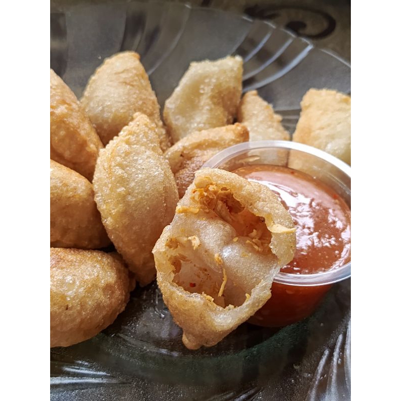 

Cireng isi Ayam Suwir isi 10 MamahRanti