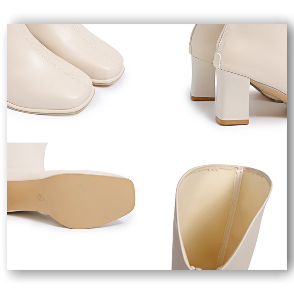 KUALITAS SUPER Long Boots Wanita Terbaru Boots Panjang Perempuan Hak Korean Style Kekinian Casual