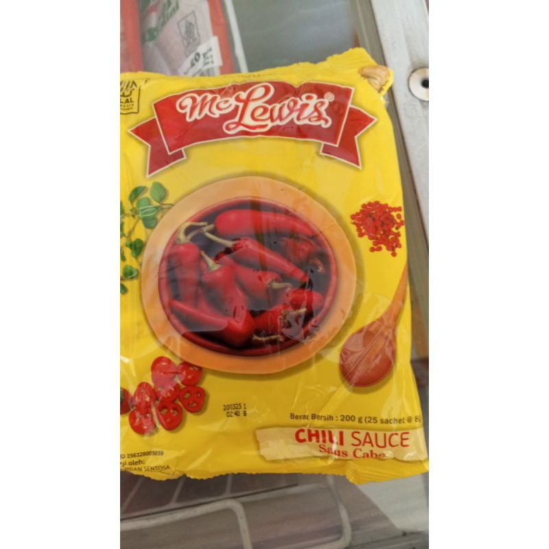 

McLewis Saus Cabe Chili sachet