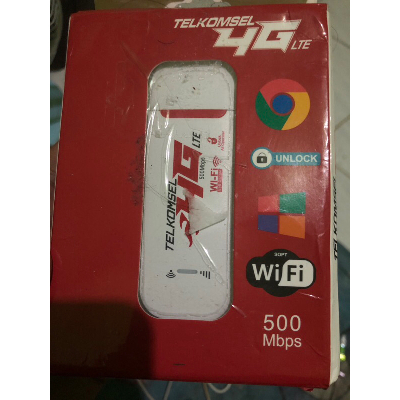 Telkomsel LTE WiFi 500 Mbps