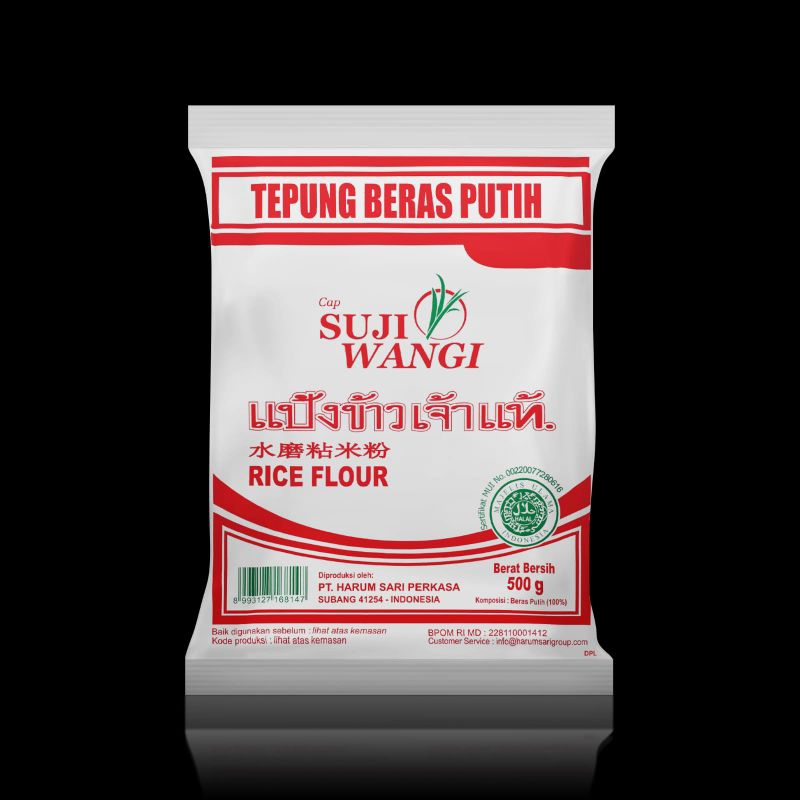 

Tepung Beras Putih Suji Wangi Rice Flour 500g