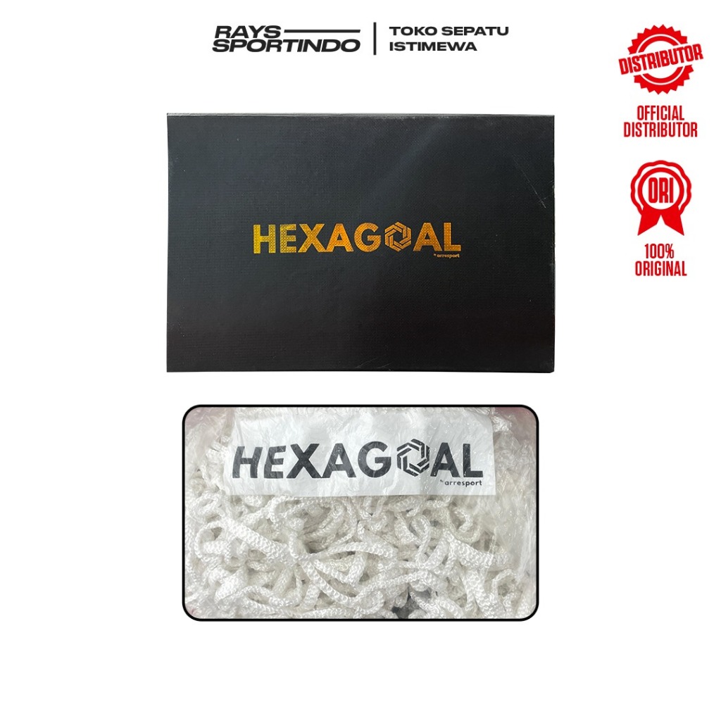 JARING GAWANG SEPAK BOLA DAN FUTSAL HEXAGOAL