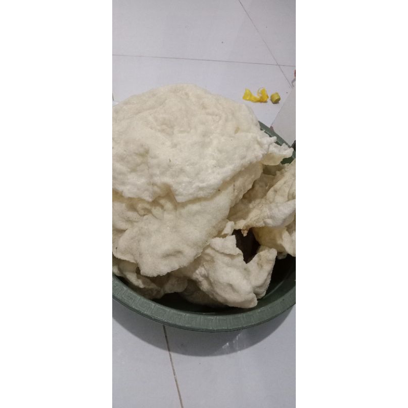 

kerupuk dari tepung singkong, leper/kemplang/opak jumbo 500 g