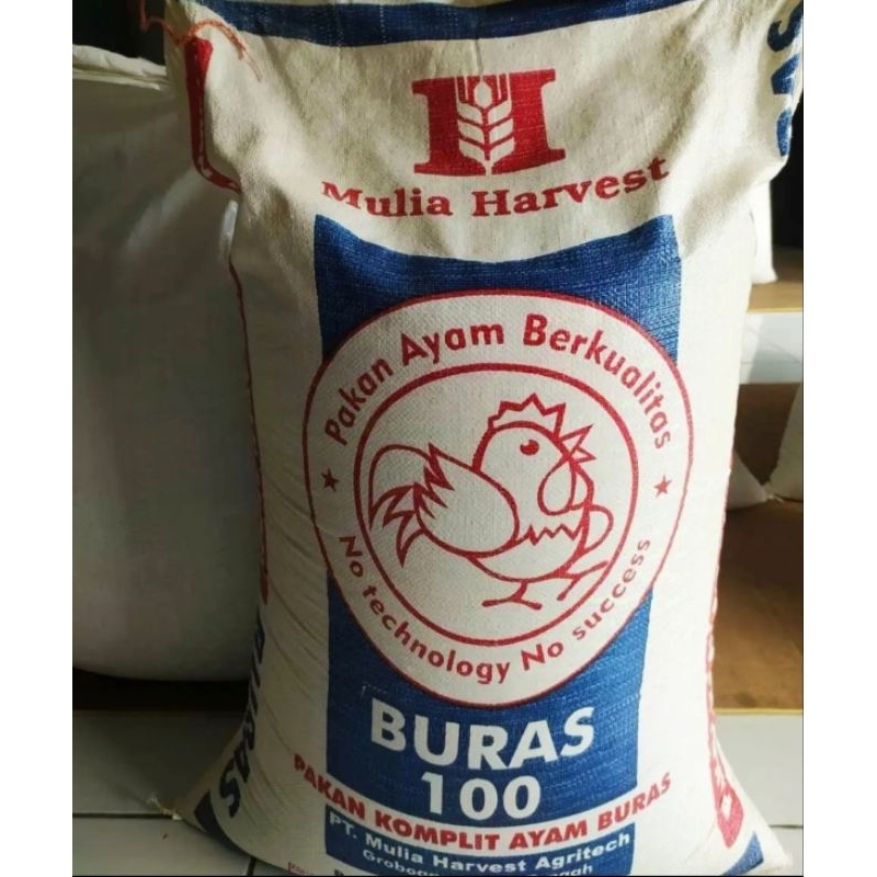 PUR AYAM MURAH BURAS 100 PAKAN UNGGAS ENTOK ITIK 1 KILO