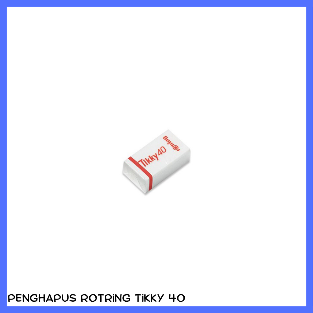 

Karet penghapus pensil putih kecil Rotring Tikky 40 small pencil eraser Premium no residue
