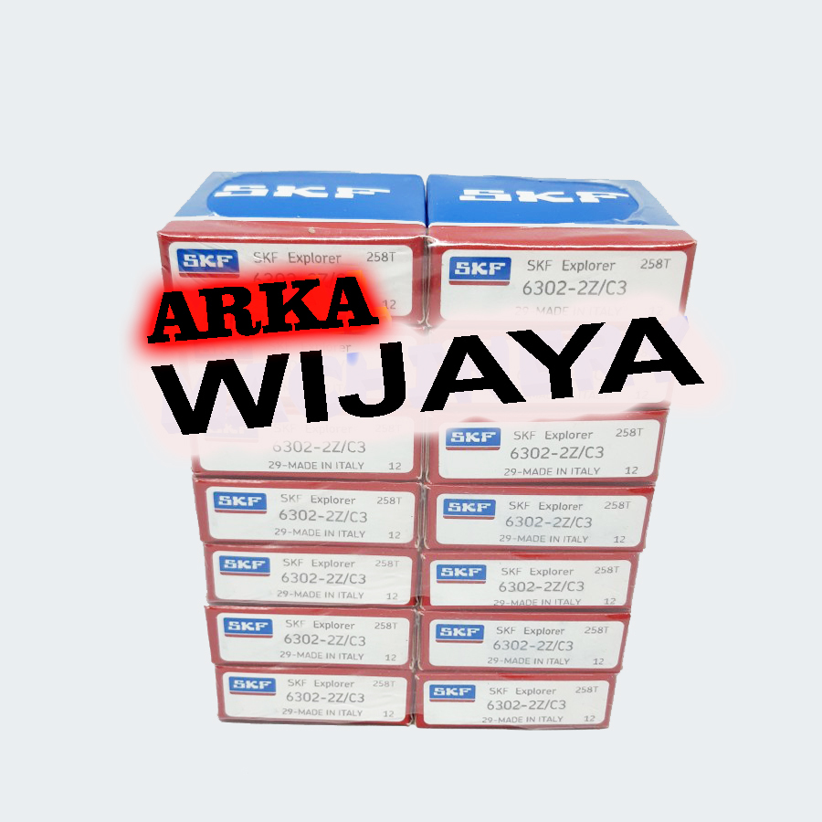 BEARING 6302 ZZ / 6302ZZ / 6302 2Z/C3 SKF C3 ITALY
