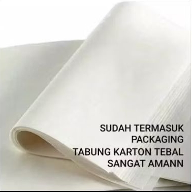

( isi 100 ) Kertas doorslag duslak duslah wrapping paper kertas packaging wrap online shop