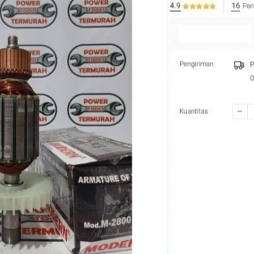 

Armature Angker Mesin Bor Modern M-2800