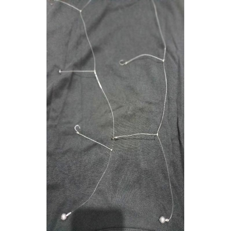 RANGKAIAN PANCING IKAN BAWAL 3 MATA KAIL