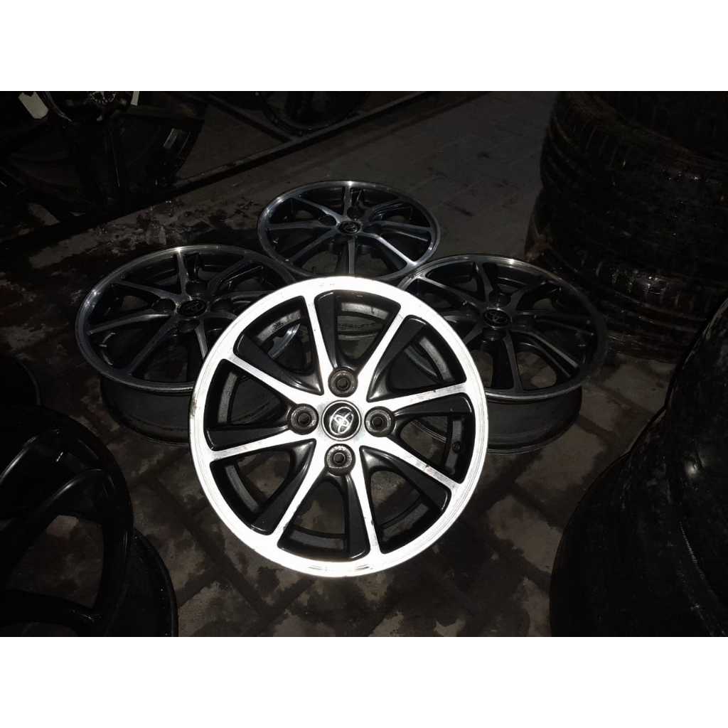 Velg Mobil Bekas Copotan STD CALYA R14X5 4X100 ET45 G/P Pnp Brio,Agya,Ayla,Sigra,