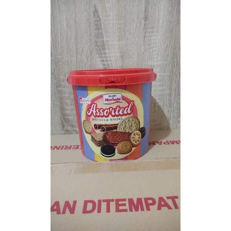 

MARINDO ASSORTED BISCUIT AND WAFER / WAFER BISCUIT TOPLES 330 GR