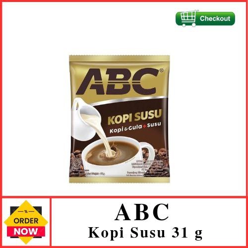 

ABC Kopi Susu instan 31 gr Sachet