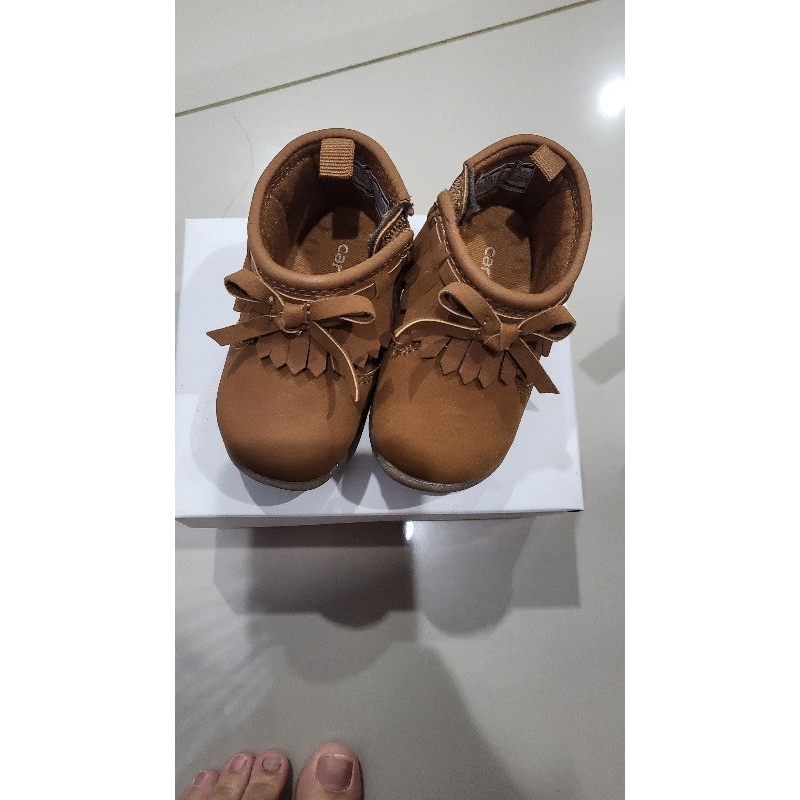 sepatu bayi carter cewe PL like new size 2