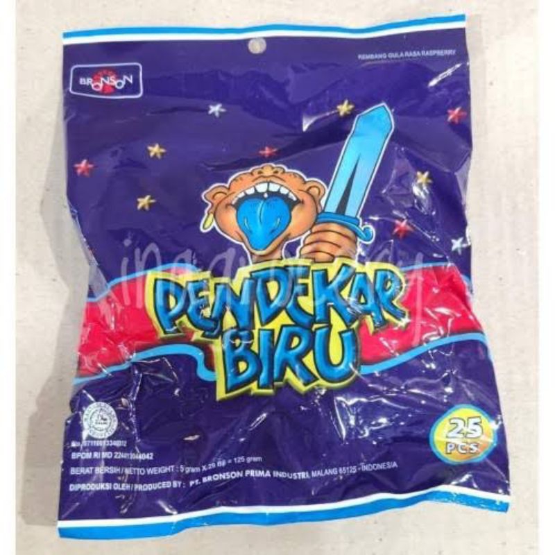 

permen PendeKar Biru 25 PCs