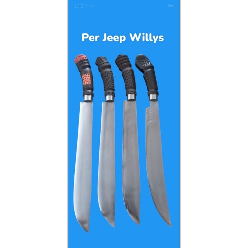 Golsem Bahan Jeep Willys Sudah Tajam