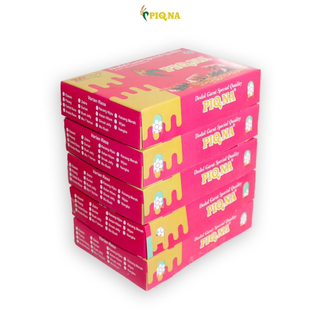 

GR PIQNA Paket Family Dodol Garut Special Quality 5 X 250g