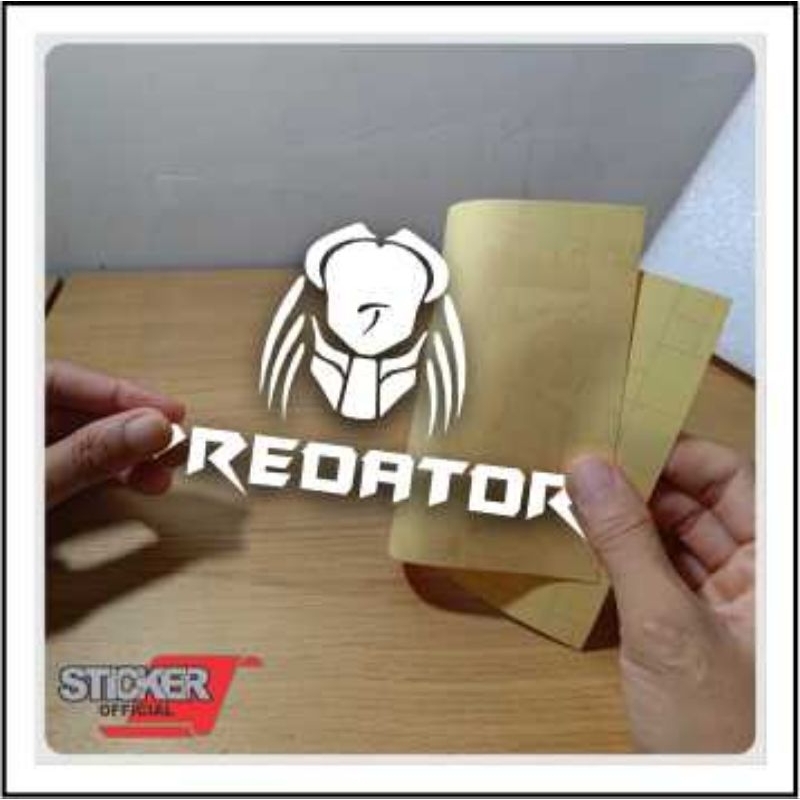 stiker predator