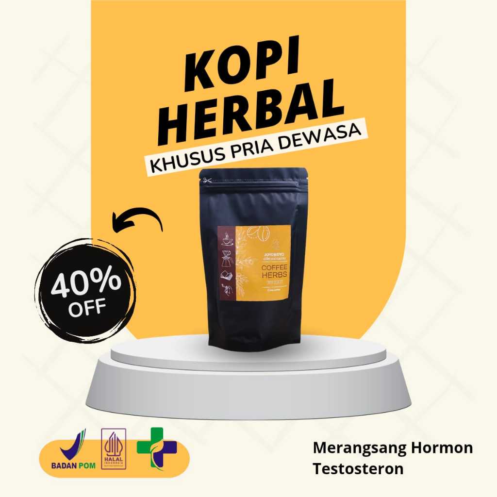 

JOYOBOYO Kopi Gingseng Kopi Penambah Stamina Pria Dewasa OrigInal BPOM Kopi Kuat Tahan Lama Terbaik