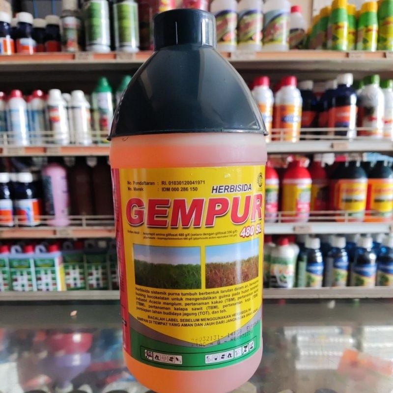 Herbisida GEMPUR 1liter Obat Pembasmi Rumput Sampai Akar