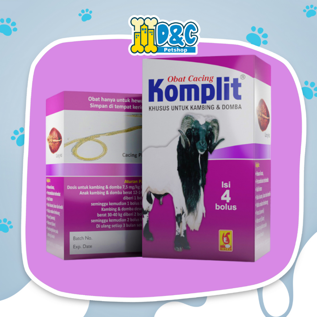 Obat kambing cacingan EKA FARMA - Obat cacing kambing domba komplit - basmi segala jenis cacing