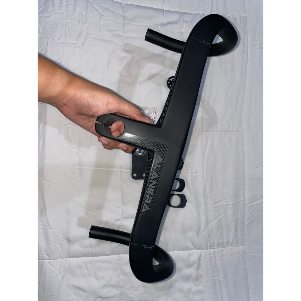 DROP BAR DEDA ALANERA CARBON INTEGRATED STEM 420X90