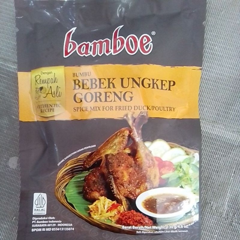 

Bamboe Bebek Ungkep Goreng