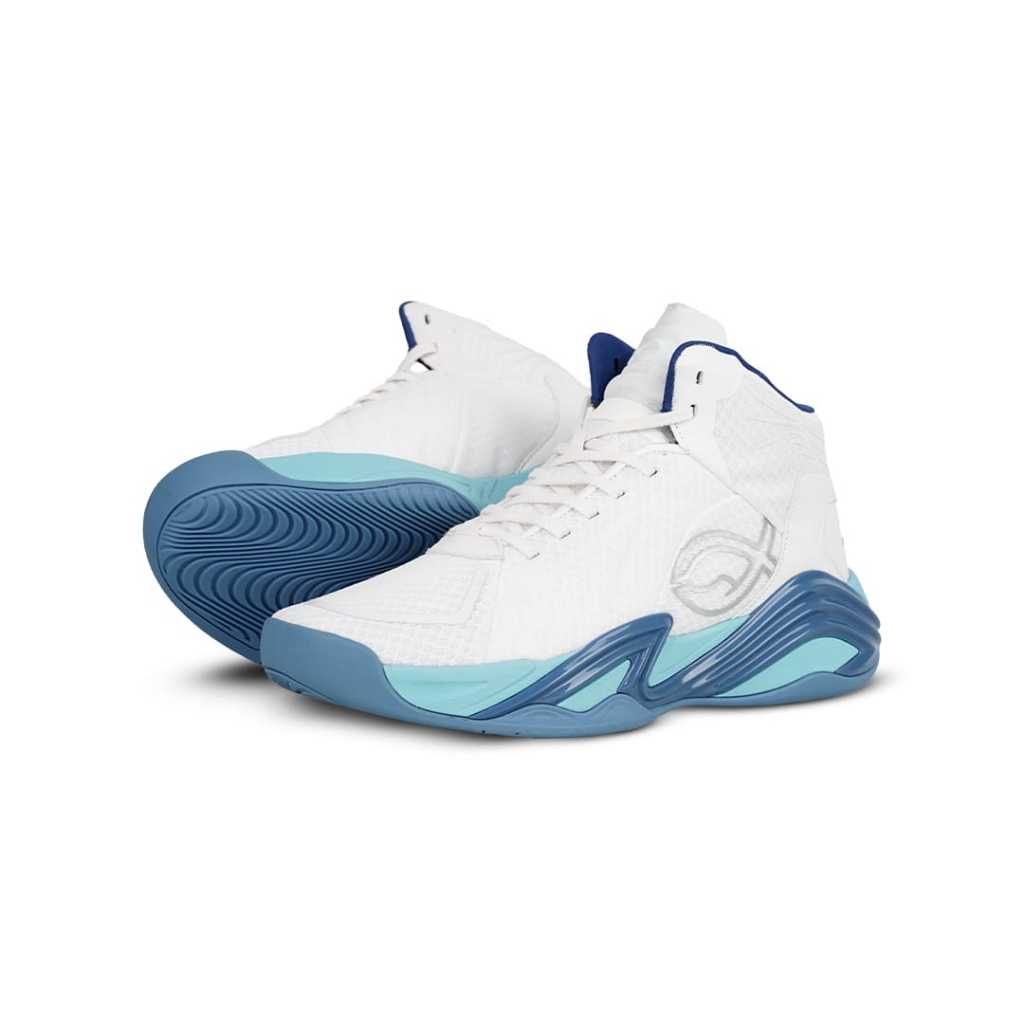 Sepatu Voli Fixch Repulsion White Blue Sepatu Volly Fixch