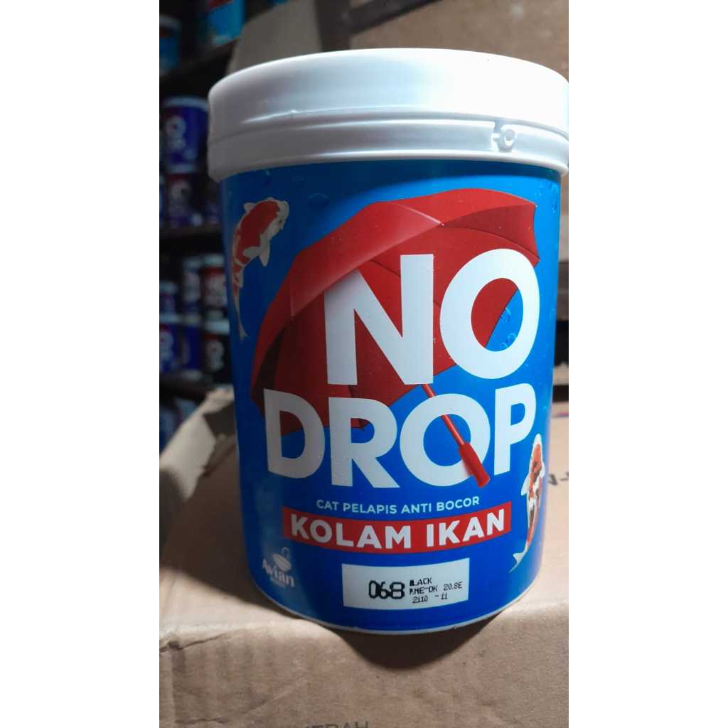Cat Kolam Ikan No Drop Kolam Ikan Kilo