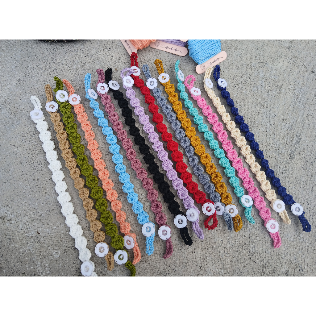 Konektor masker rajut / pengait penghubung masker