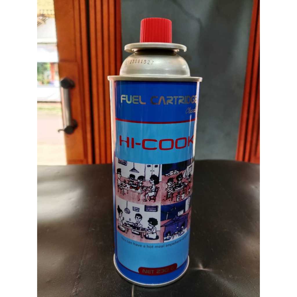 Tabung Gas Kaleng Portable/GAS Kaleng HICOOK cocok untuk semua merk kompor portable