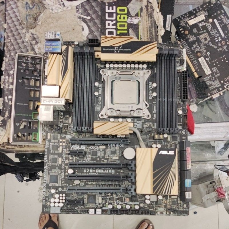 mainboard Asus x79 deluxe ddr3 + procsesor core i7-4930k