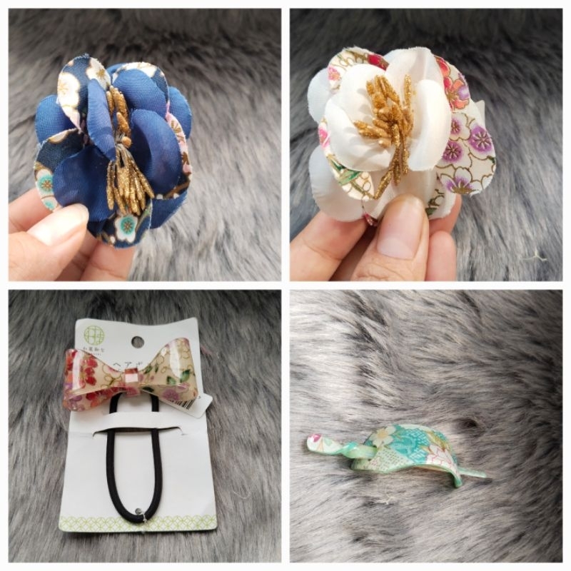 JEPIT RAMBUT KARET RAMBUT TUSUK KONDE BUNGA SAKURA JAPAN PREMIUM QUALITY ORIGINAL DARI JEPANG