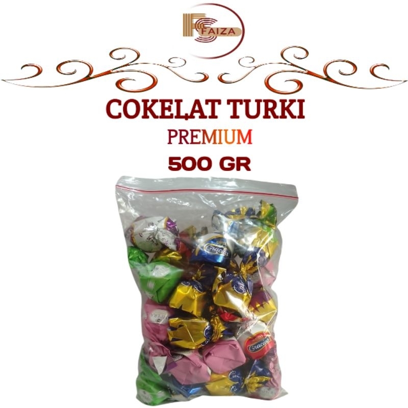 

Coklat Arab Campur 500gr 100% Original Cokelat Turkey Oleh Oleh Haji dan Umroh