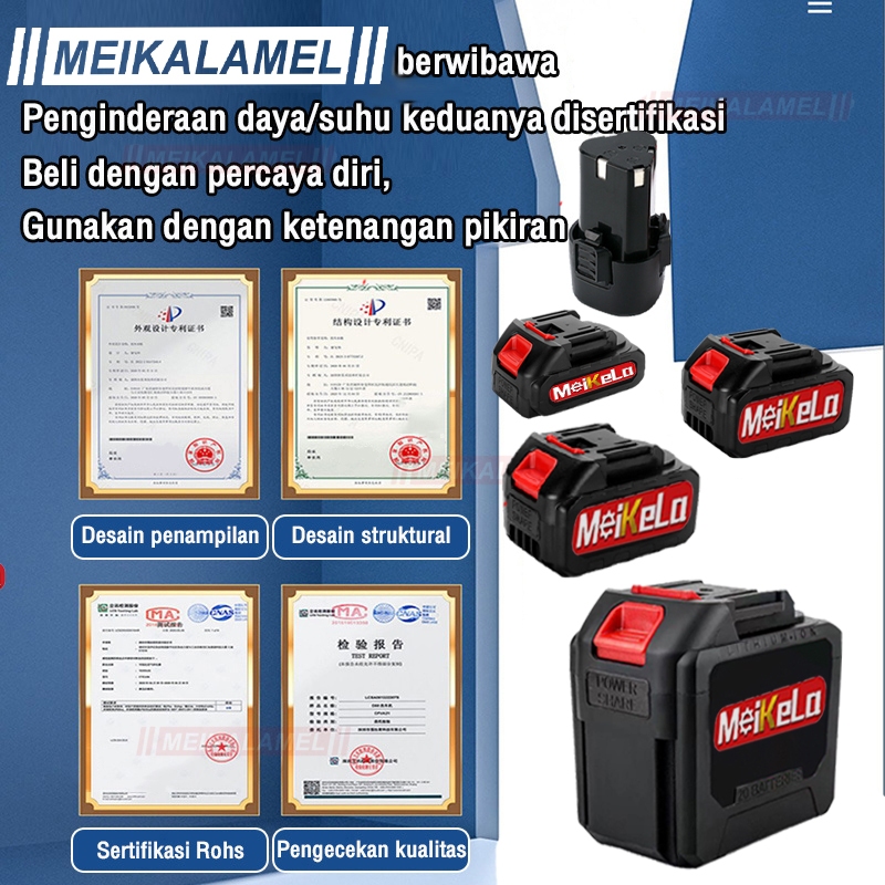 (Kualitas tinggi）NEW BOR BATERAI MODERN，12V,36V,48V,88V,Universal，Makita Toko resmi，Baterai Litium L