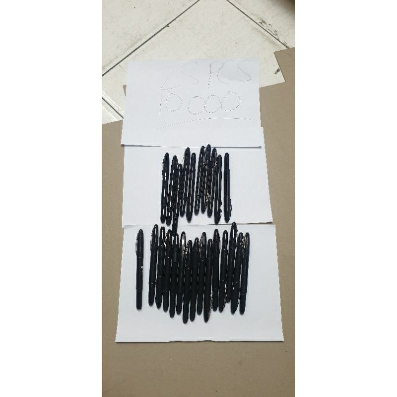 

PULPEN TINTA HITAM 25PCS 10K
