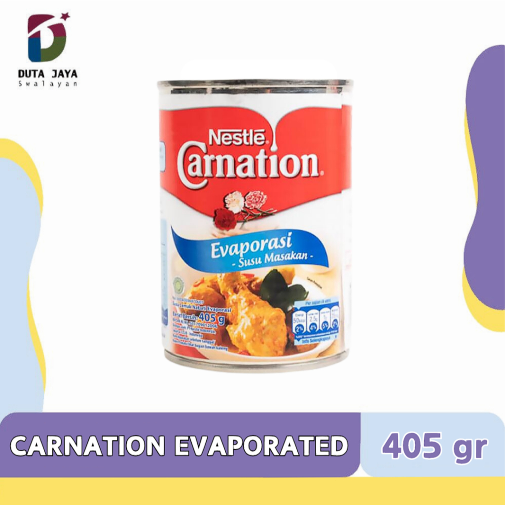 

Carnation Evaporasi Susu Makanan Pengganti Santan 405 Gram