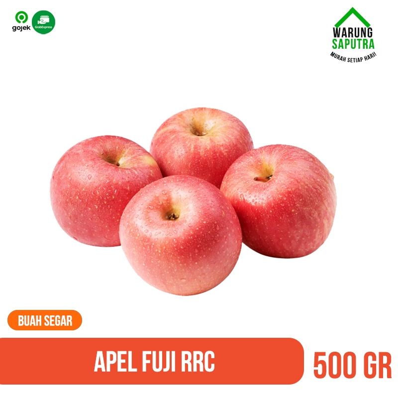 

Buah Apel Fuji Impor RRC Segar Manis 500g