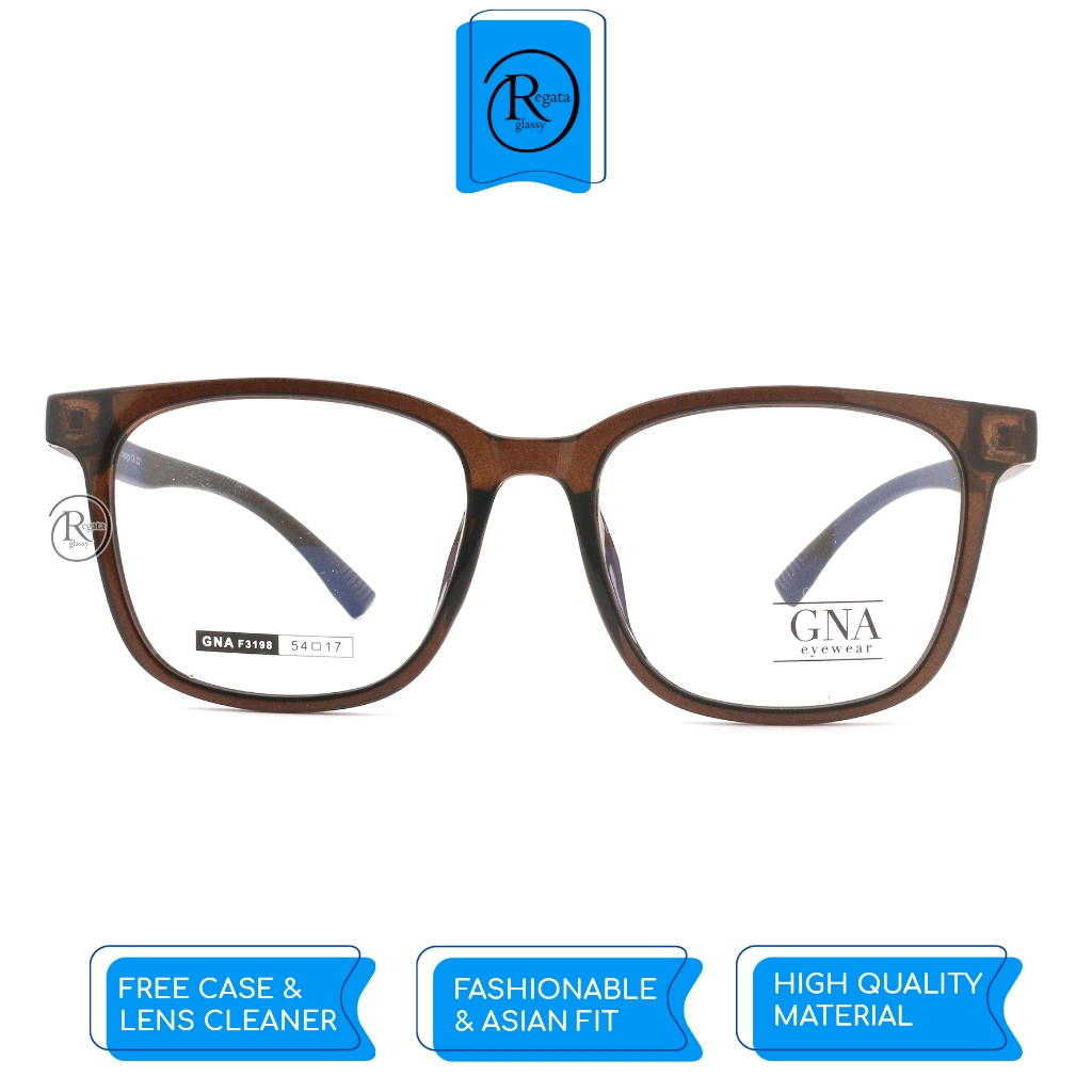 GNA Eyewear /  GNA F-3198 / Frame Kacamata GNA Eyewear ORIGINAL