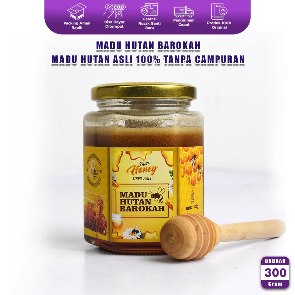 

Madu Hutan Asli 100% Tanpa Campuran Apapun Original Murni Untuk Kesehatan Madu Barokah