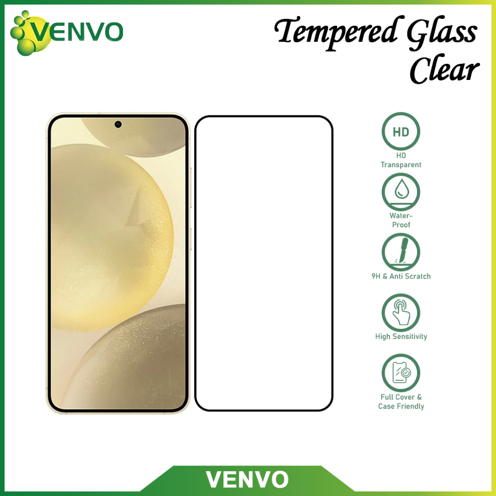 VENVO - Tempered Glass Clear Samsung  J6 A6 J7 2015
